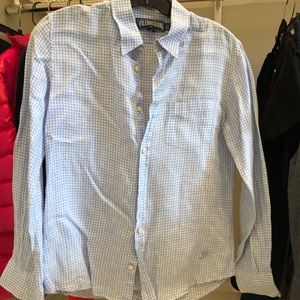 Vilebrequin Boys size 12 linen shirt